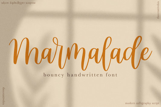 Marmalade Handwritten Font