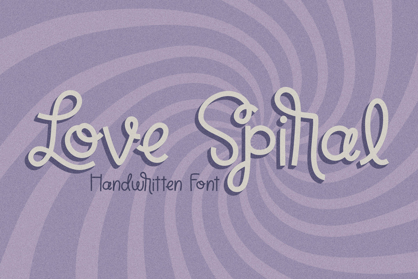 Love Spiral Handwritten Font