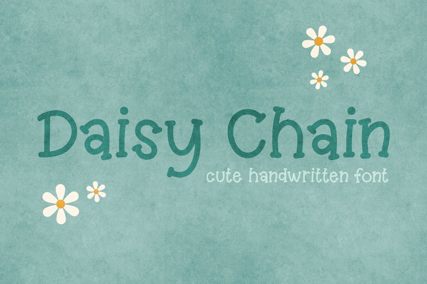 Daisy Chain Handwritten Font