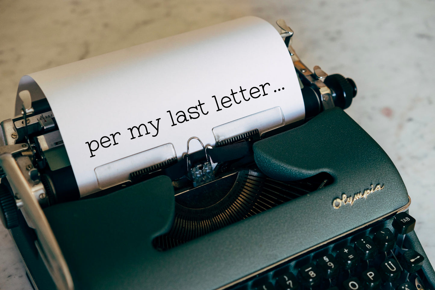 Vanilla Handwritten Typewriter Font