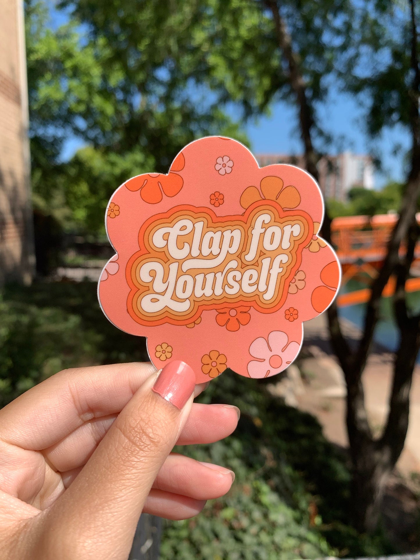Clap for Yourself Sticker
