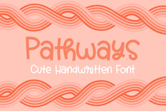 Pathways Handwritten Font