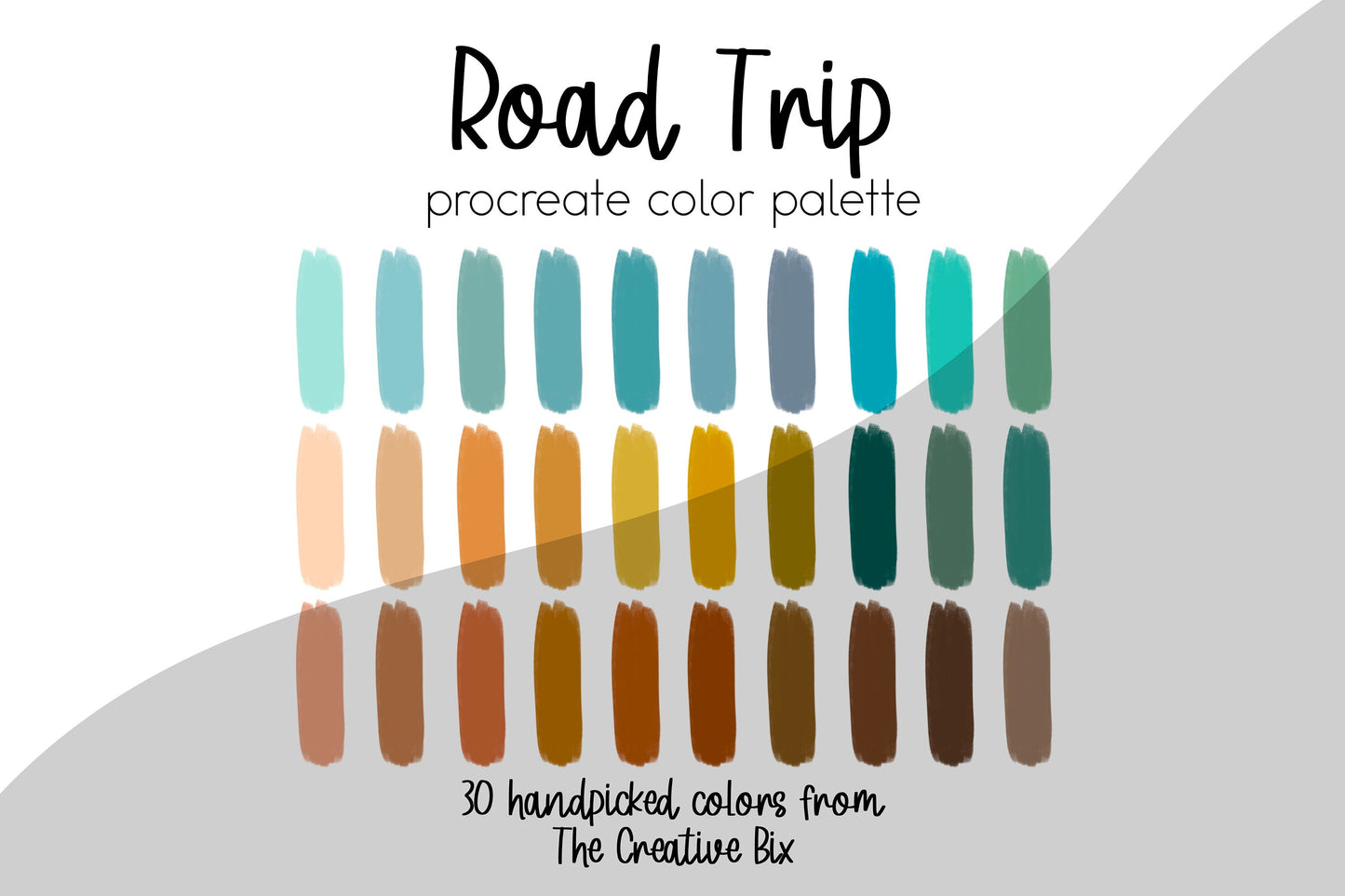 Road Trip Procreate Palette