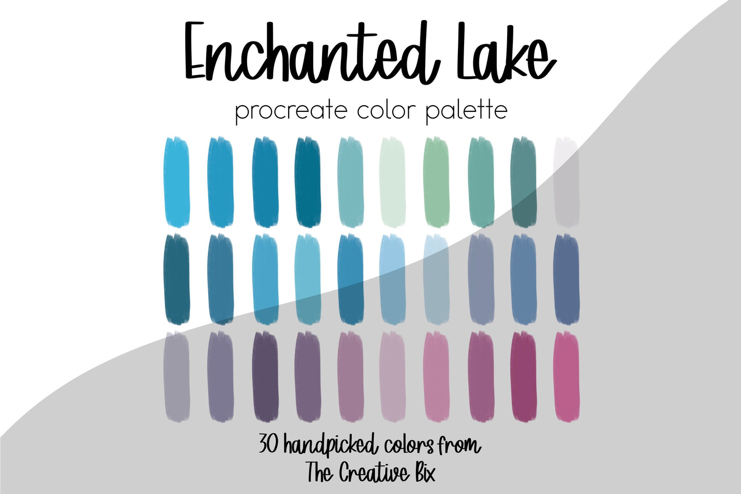Enchanted Lake Procreate Palette