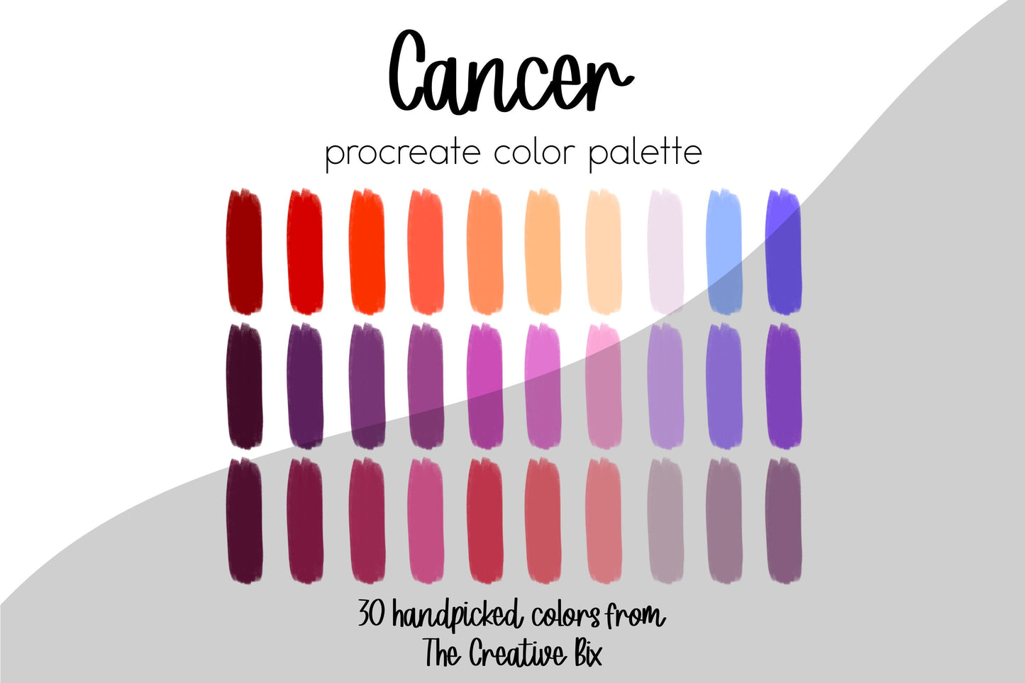 Cancer Zodiac Procreate Palette