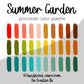 Summer Garden Procreate Palette