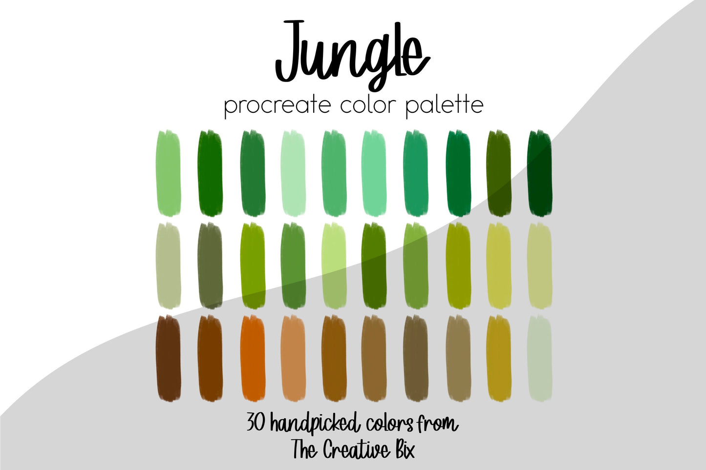Jungle Procreate Palette