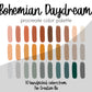 Bohemian Daydream Procreate Palette