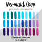 Mermaid Cove Procreate Palette
