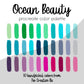 Ocean Beauty Procreate Palette