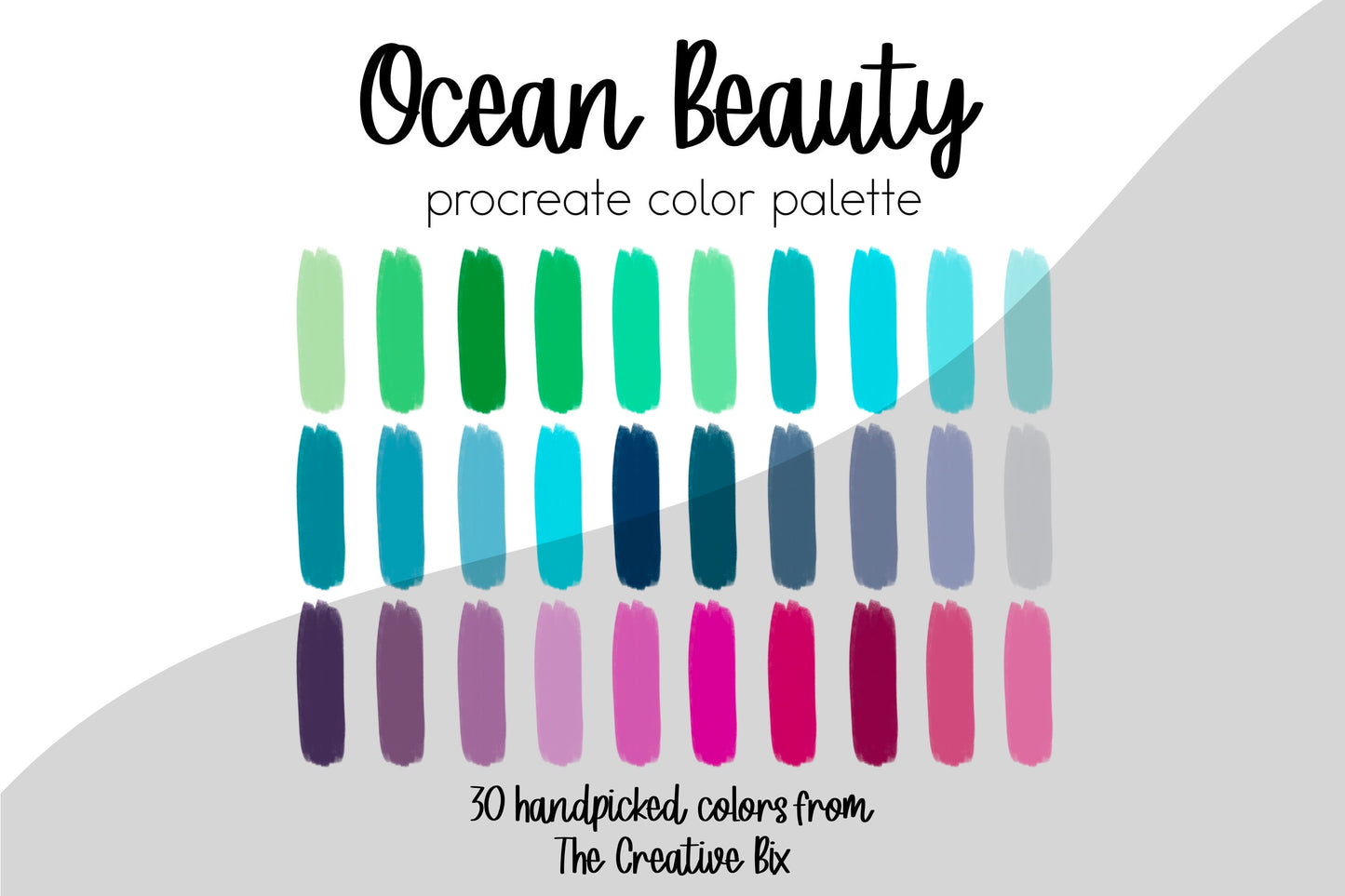 Ocean Beauty Procreate Palette