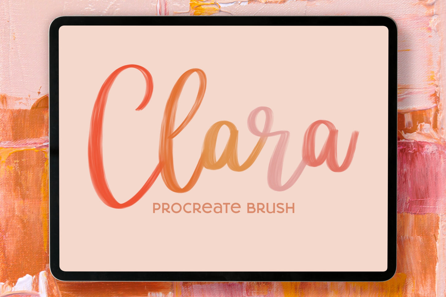 Clara Procreate Calligraphy Brush