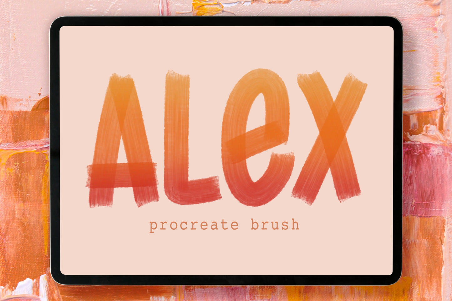 Alex Procreate Lettering Brush