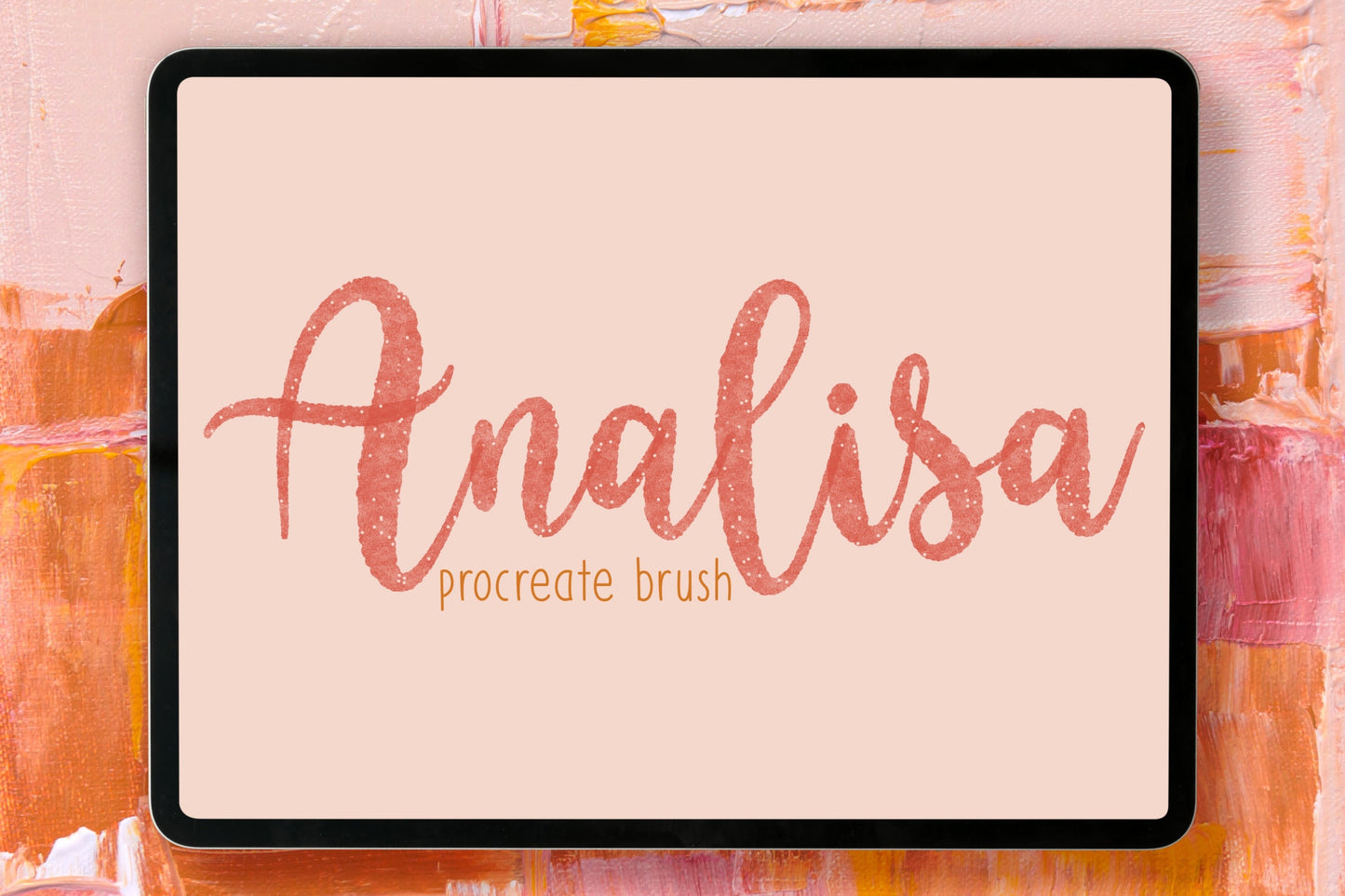 Analisa Procreate Lettering Brush