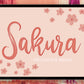 Sakura Procreate Calligraphy Brush
