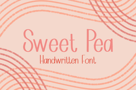 Sweet Pea Handwritten Font