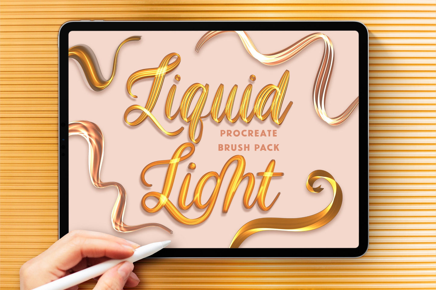Liquid Light Procreate Brushes