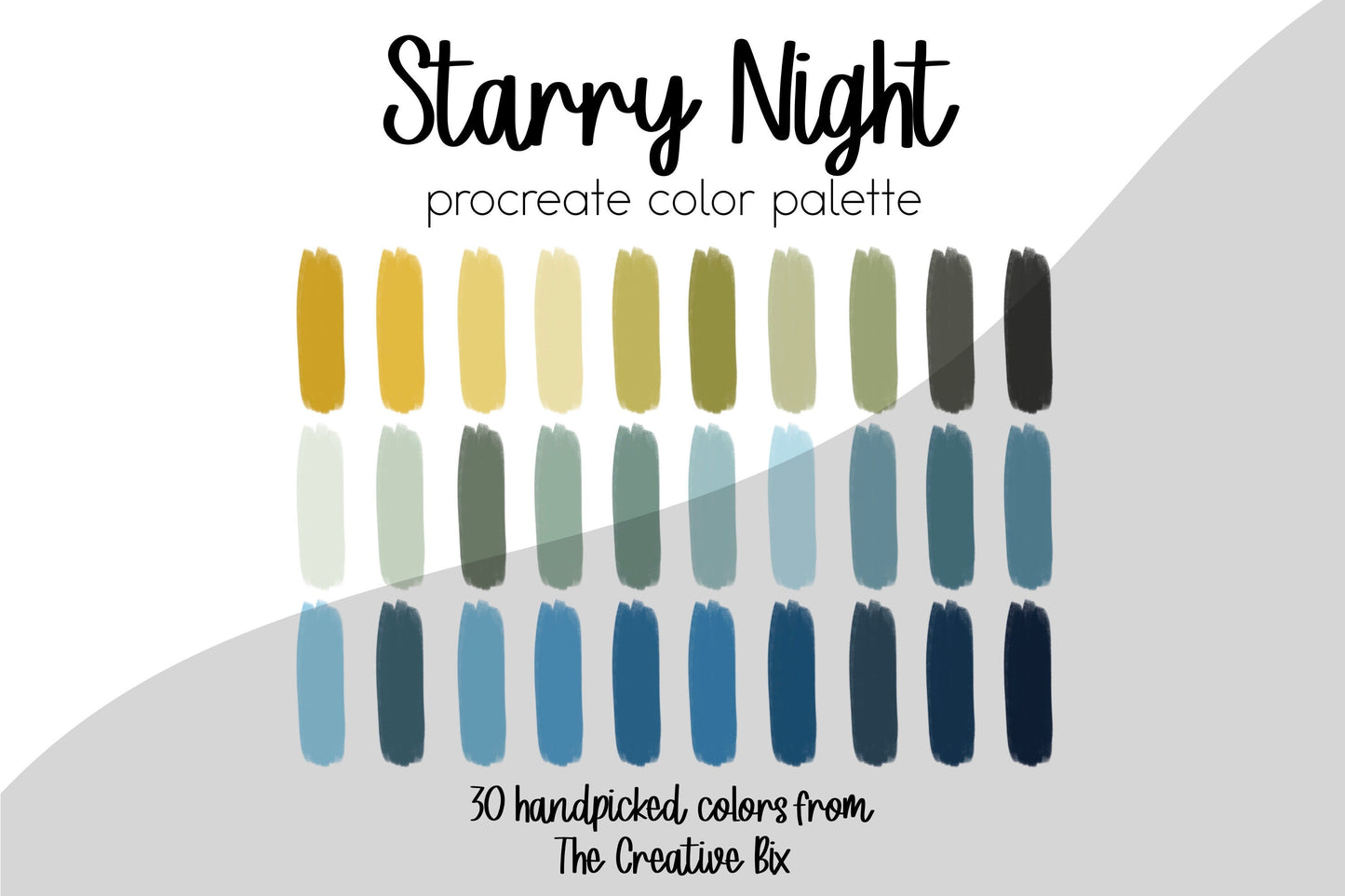 Starry Night Procreate Palette