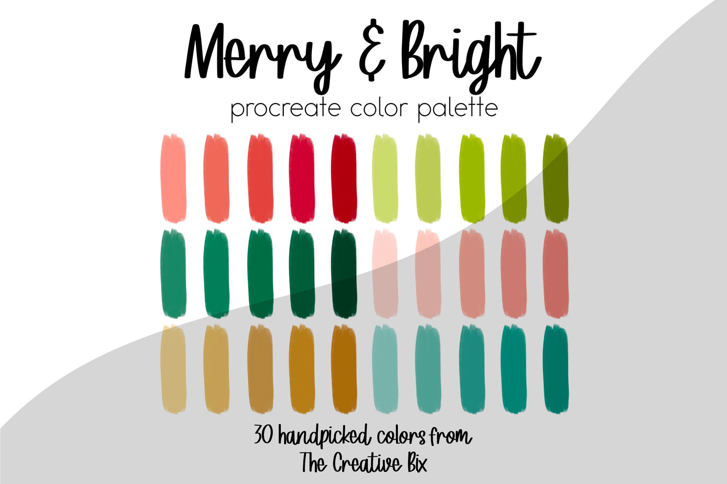 Merry & Bright Procreate Palette
