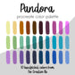 Pandora Procreate Palette