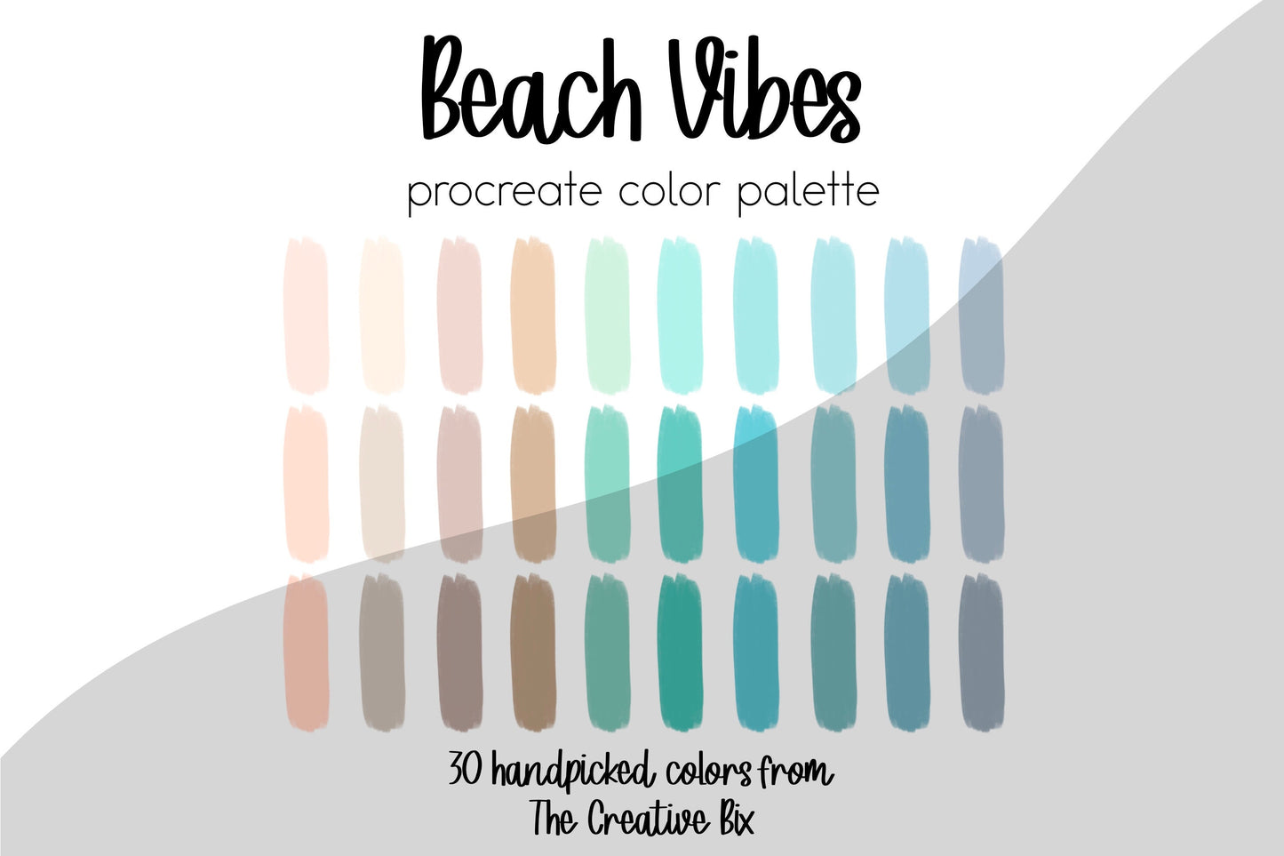 Beach Vibes Procreate Palette