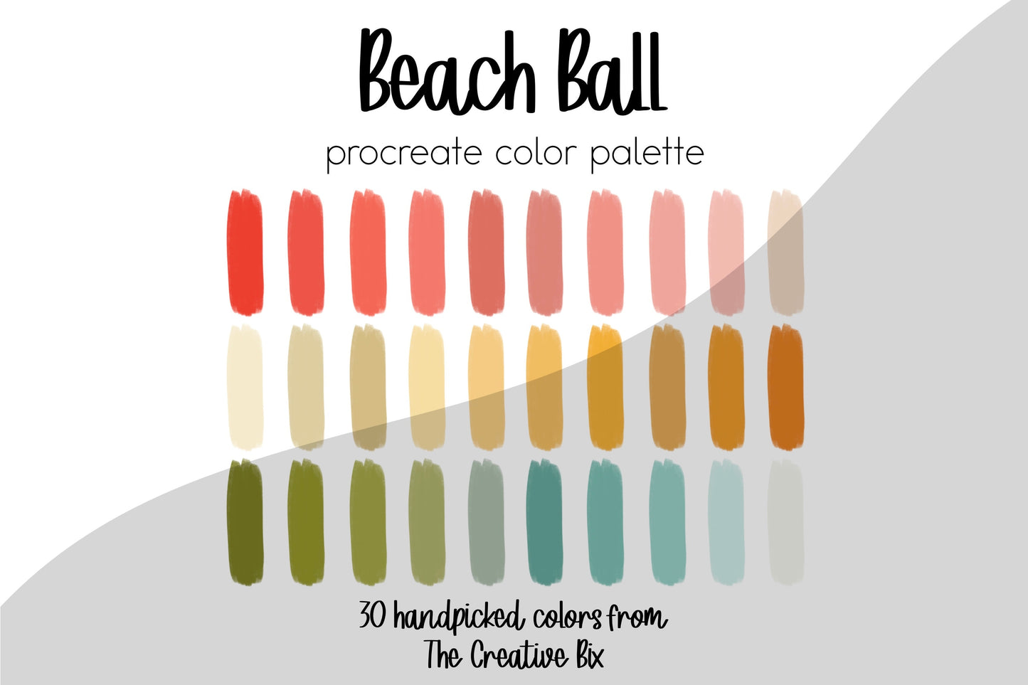Beach Ball Procreate Palette