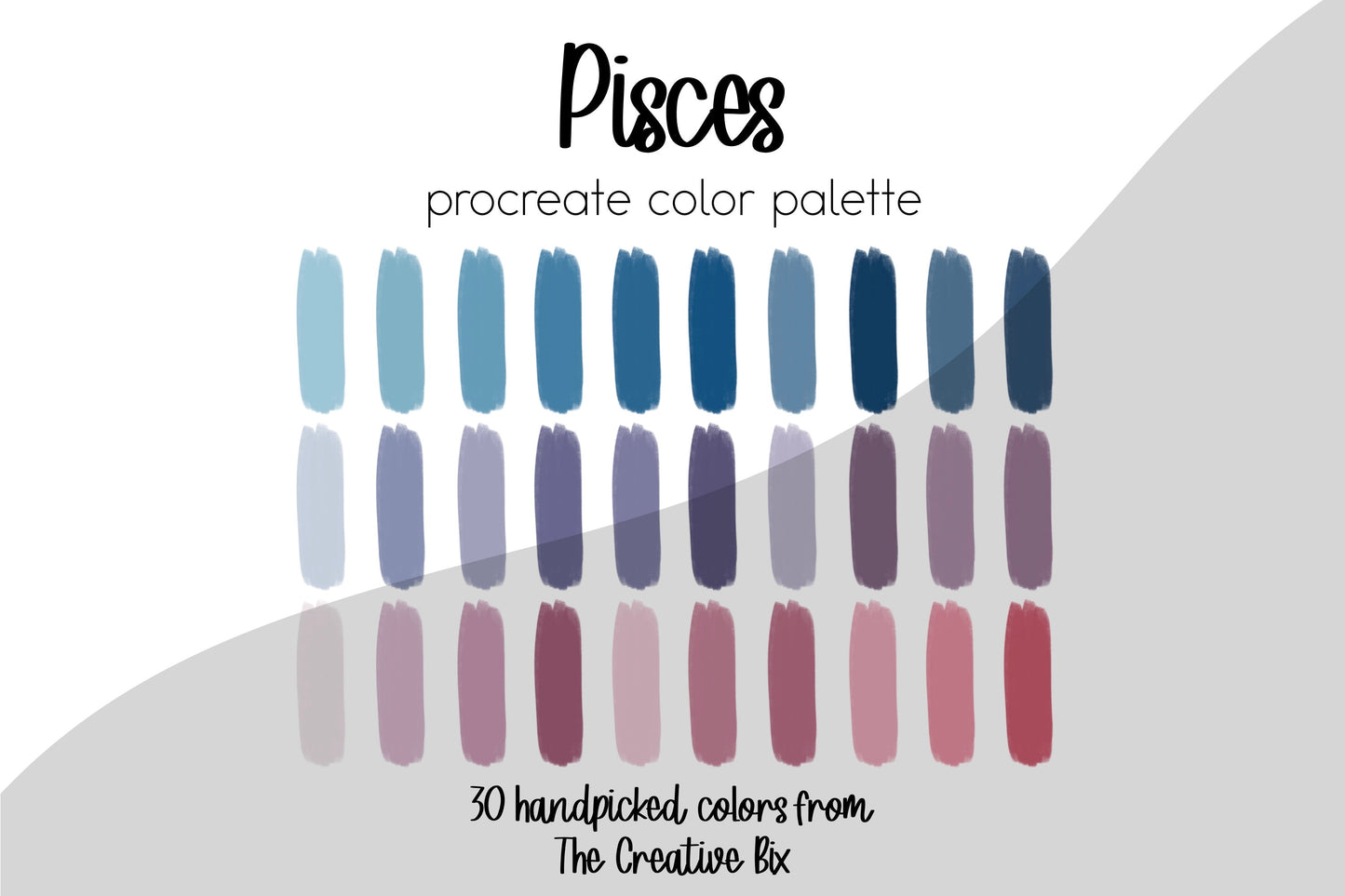Pisces Zodiac Procreate Palette