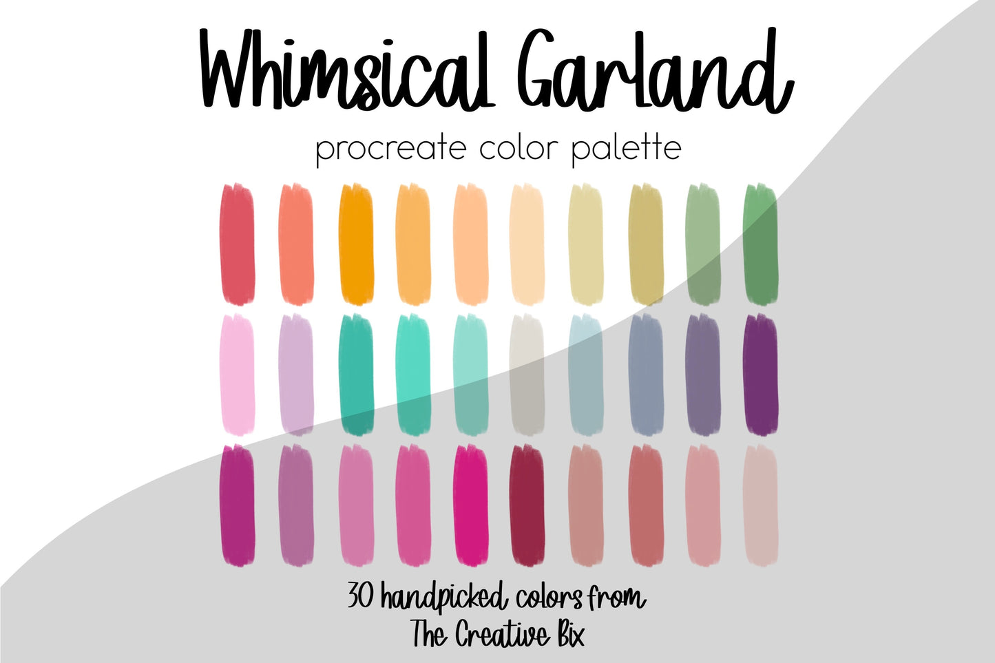 Whimsical Garland Procreate Palette