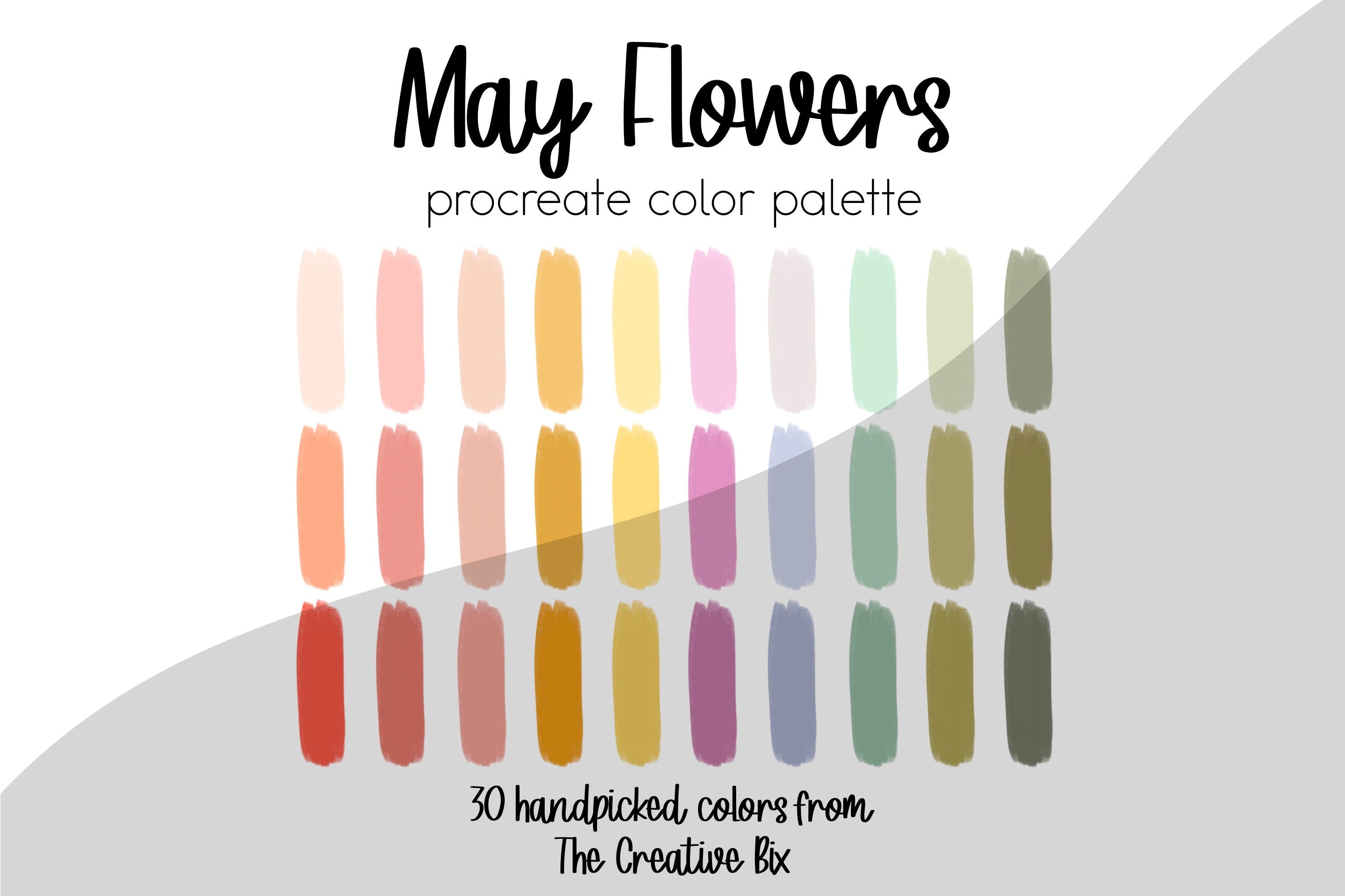 May Flowers Procreate Palette – The Creative Bix