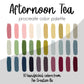 Afternoon Tea Procreate Palette