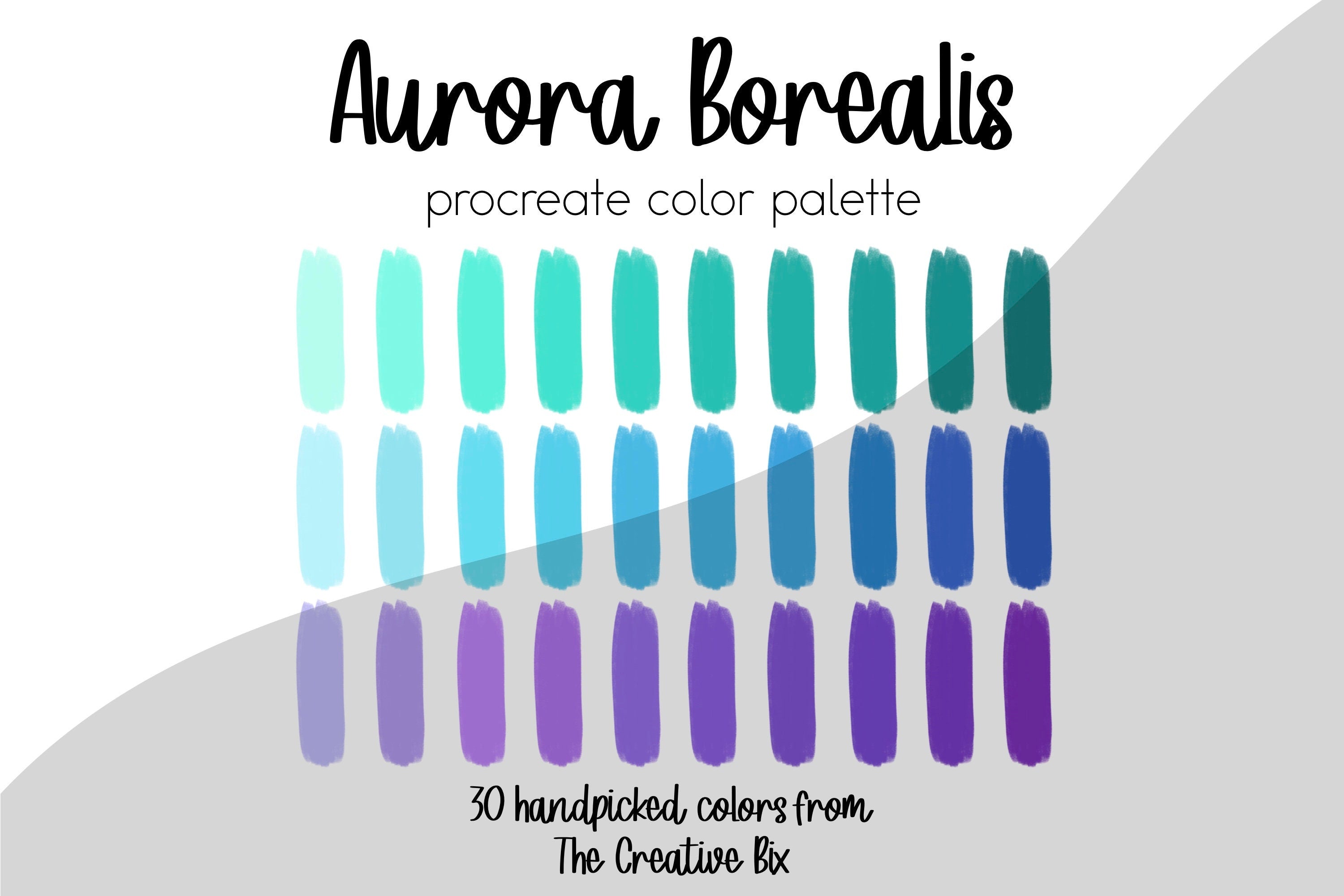 Aurora Borealis Palette – The Creative Bix