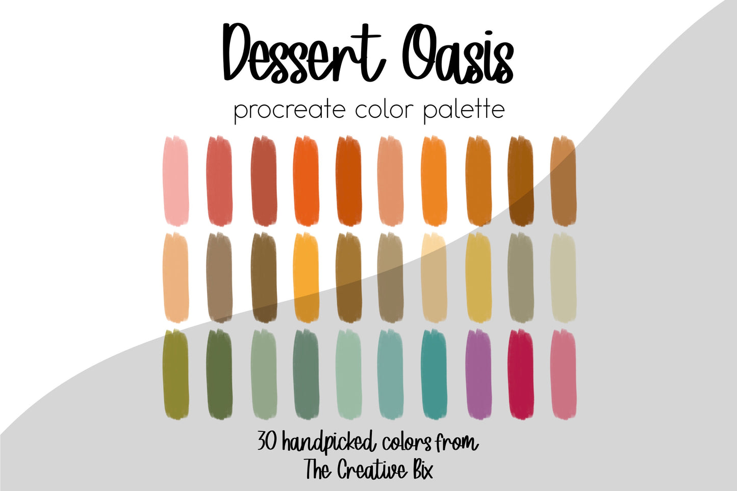 Desert Oasis Procreate Palette