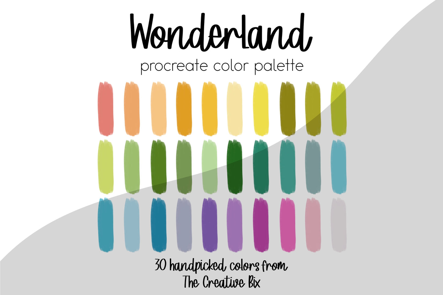 Wonderland Procreate Palette