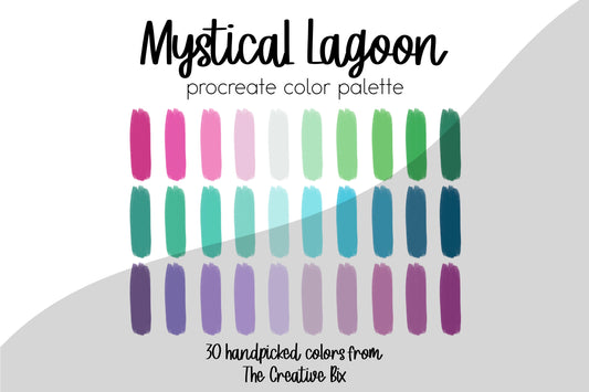 Mystical Lagoon Procreate Palette