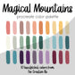 Magical Mountains Procreate Palette