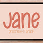 Jane Procreate Lettering Brush