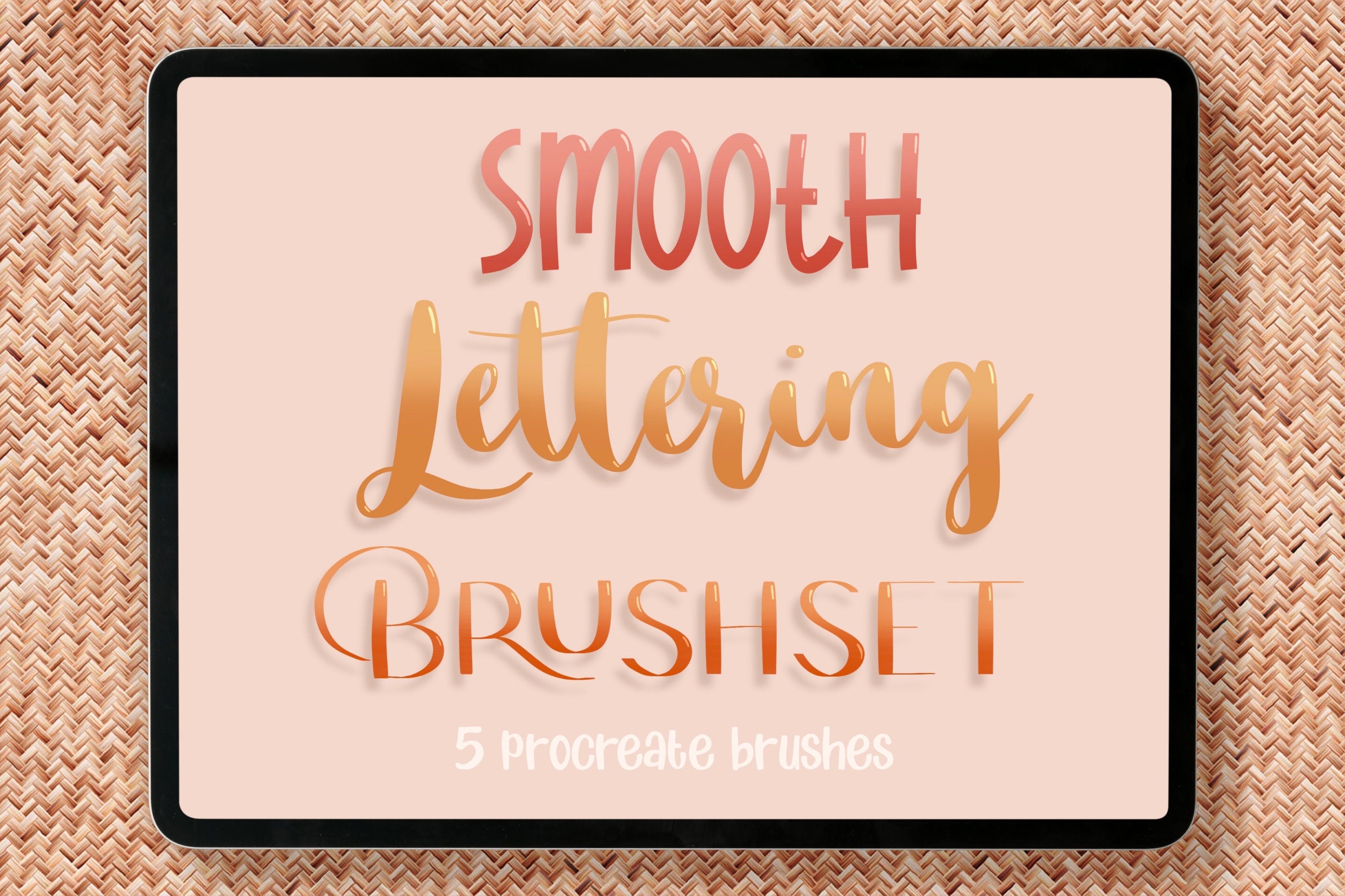 Smooth Lettering Procreate Brushes – The Creative Bix