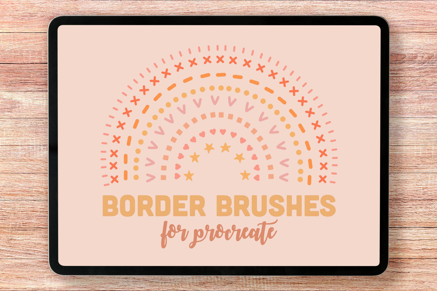 Border Procreate Brushes