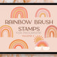 Rainbow Procreate Brush Stamps Vol. 3