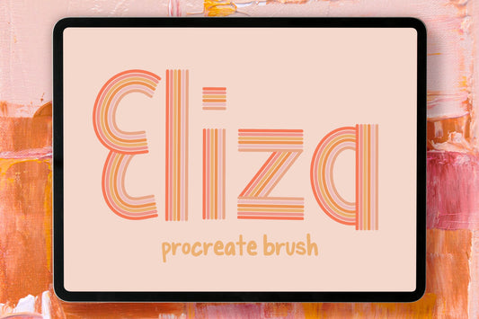 Eliza Procreate Brush