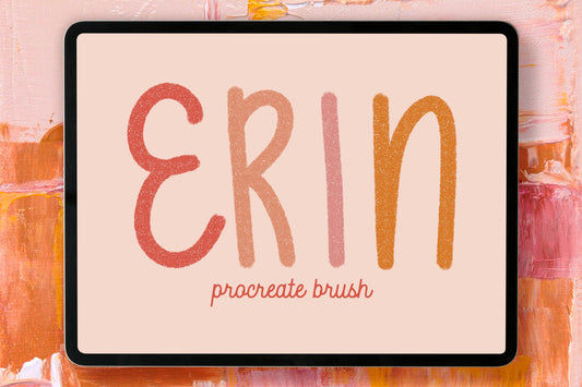 Erin Procreate Lettering Brush
