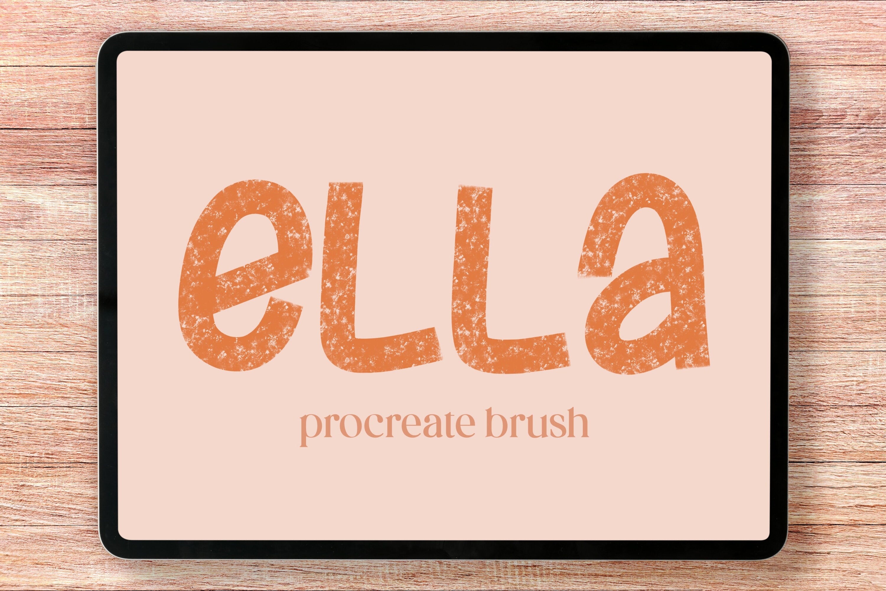 Ella Lettering Ella Procreate Brush – The Creative Bix