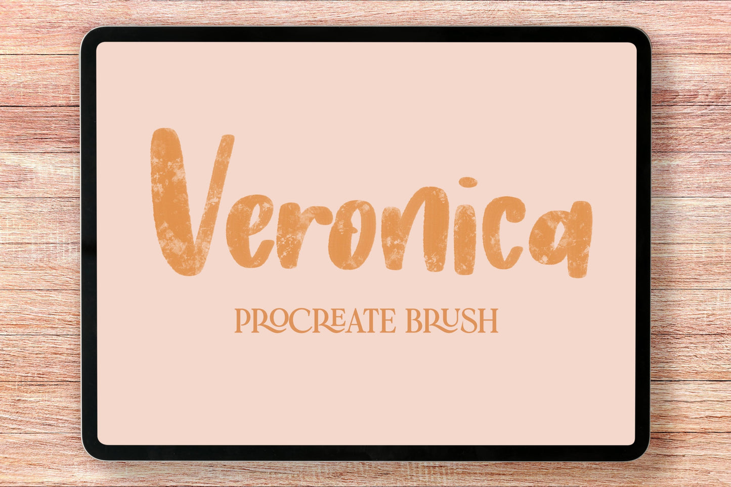 Veronica Procreate Lettering Brush