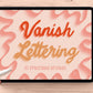 Vanish Lettering Procreate Brushes