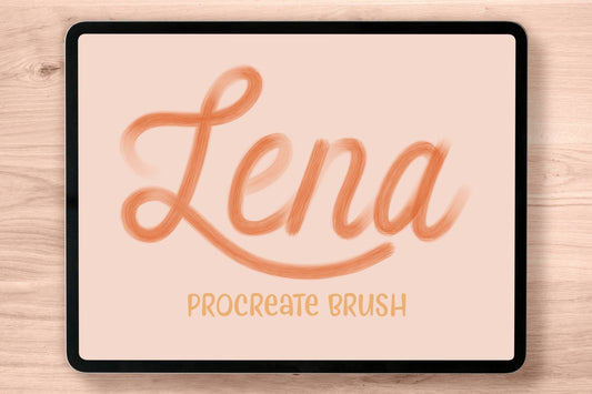 Lena Procreate Brush