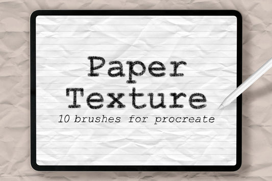 Paper Texture Procreate Brushes
