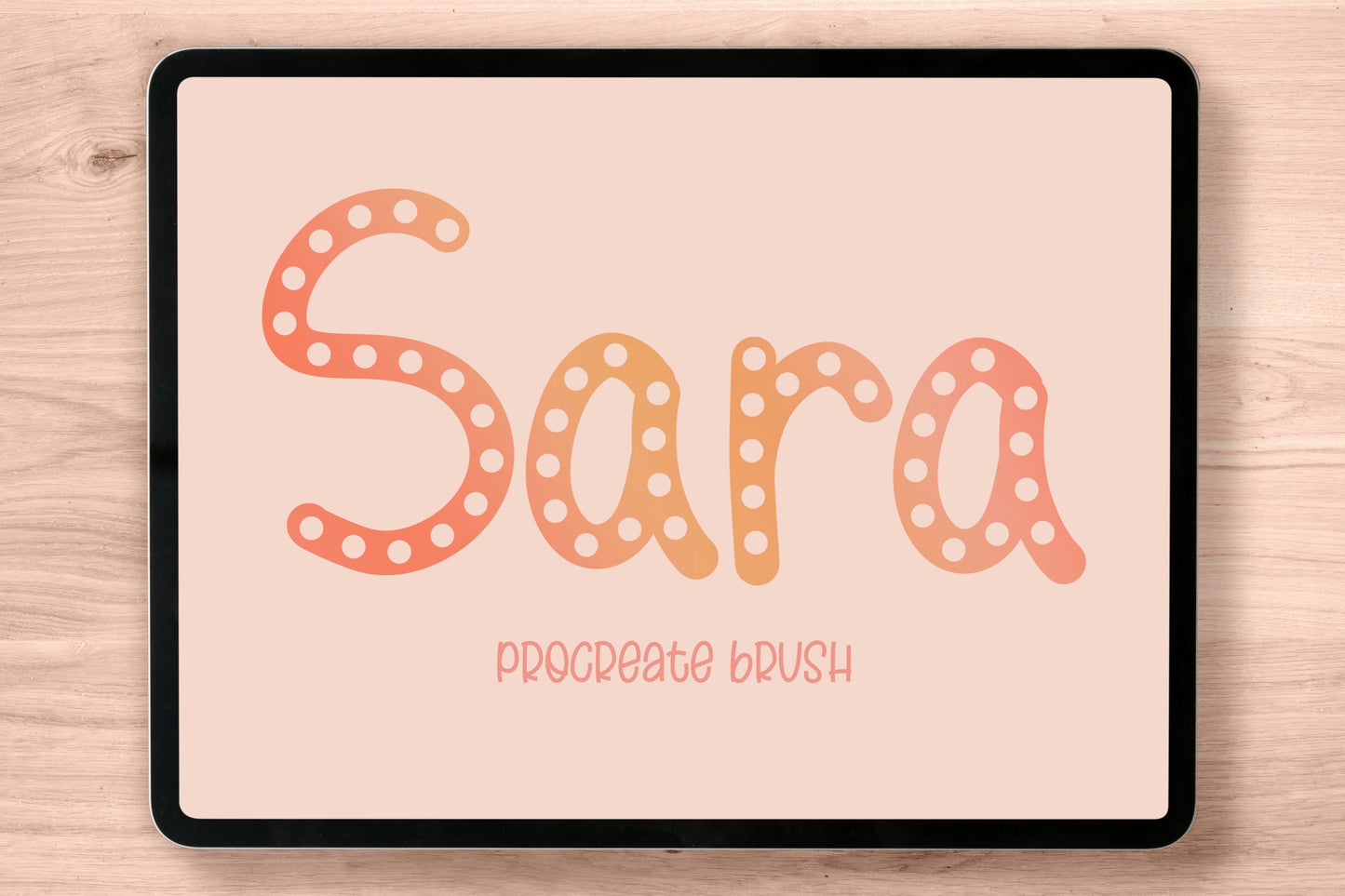 Sara Procreate Brush