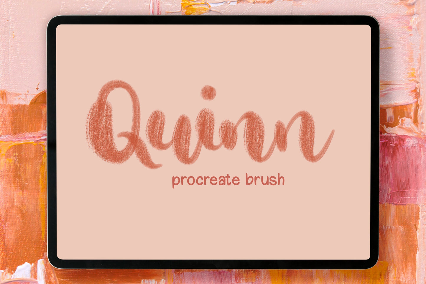 Quinn Procreate Lettering Brush