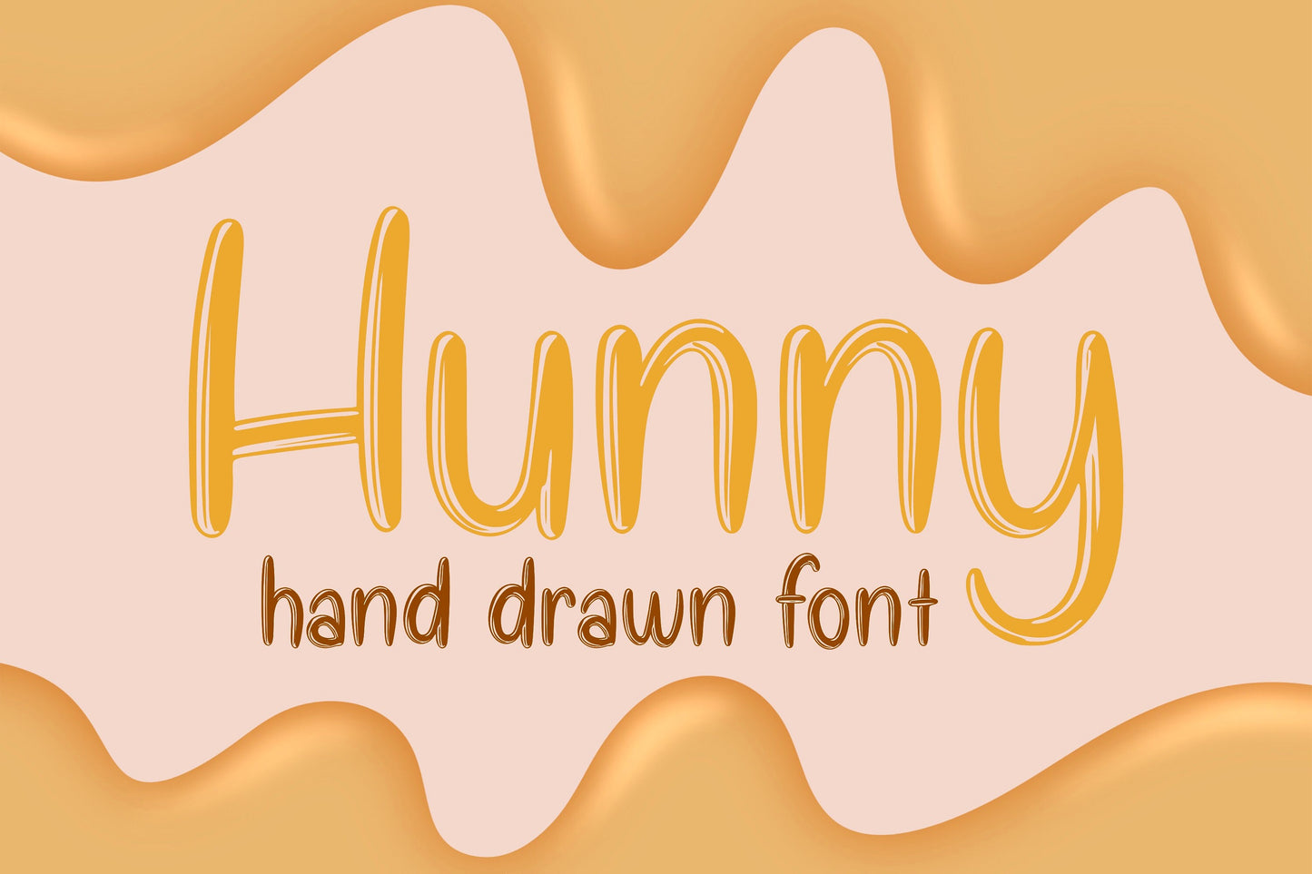 Hunny Hand Drawn Font