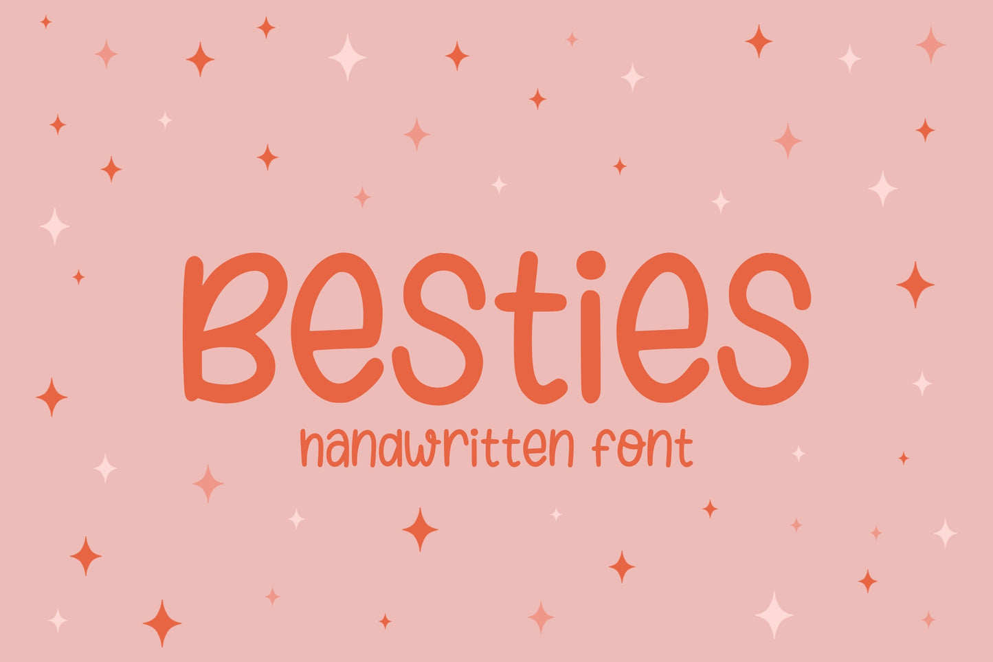 Besties Handwritten Font
